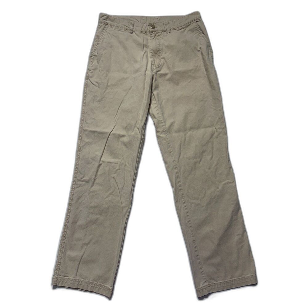 Patagonia Men's Straight Fit Organic Cotton Duck Canvas Pants - Size 35 EUC